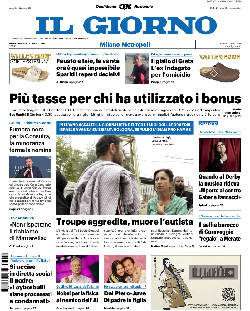 Prima-pagina-il giorno-edizione-di-oggi-20241009